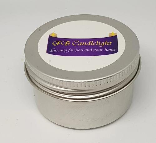 Small Candle Tin Lavender