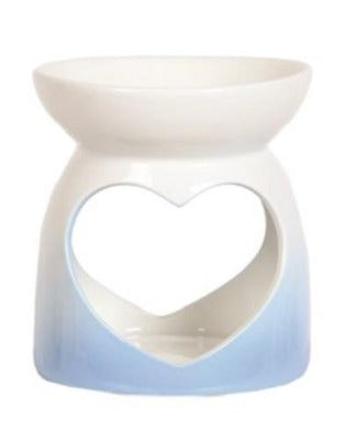 Heart T-light Wax Melt Warmer - Teal