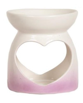 Heart T-light Wax Melt Warmer - Teal