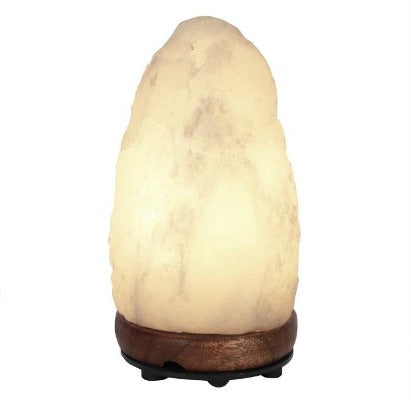 Himalayan Salt Lamp Rare Natural White