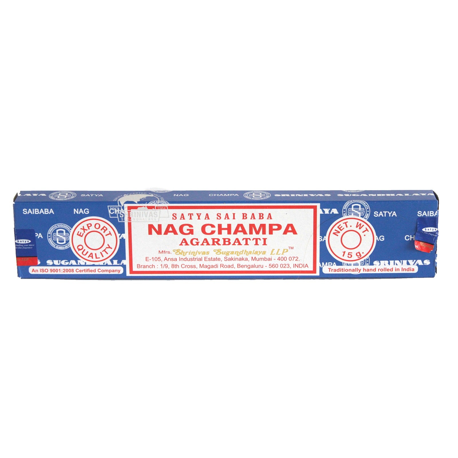 Nag Champa Incense sticks.