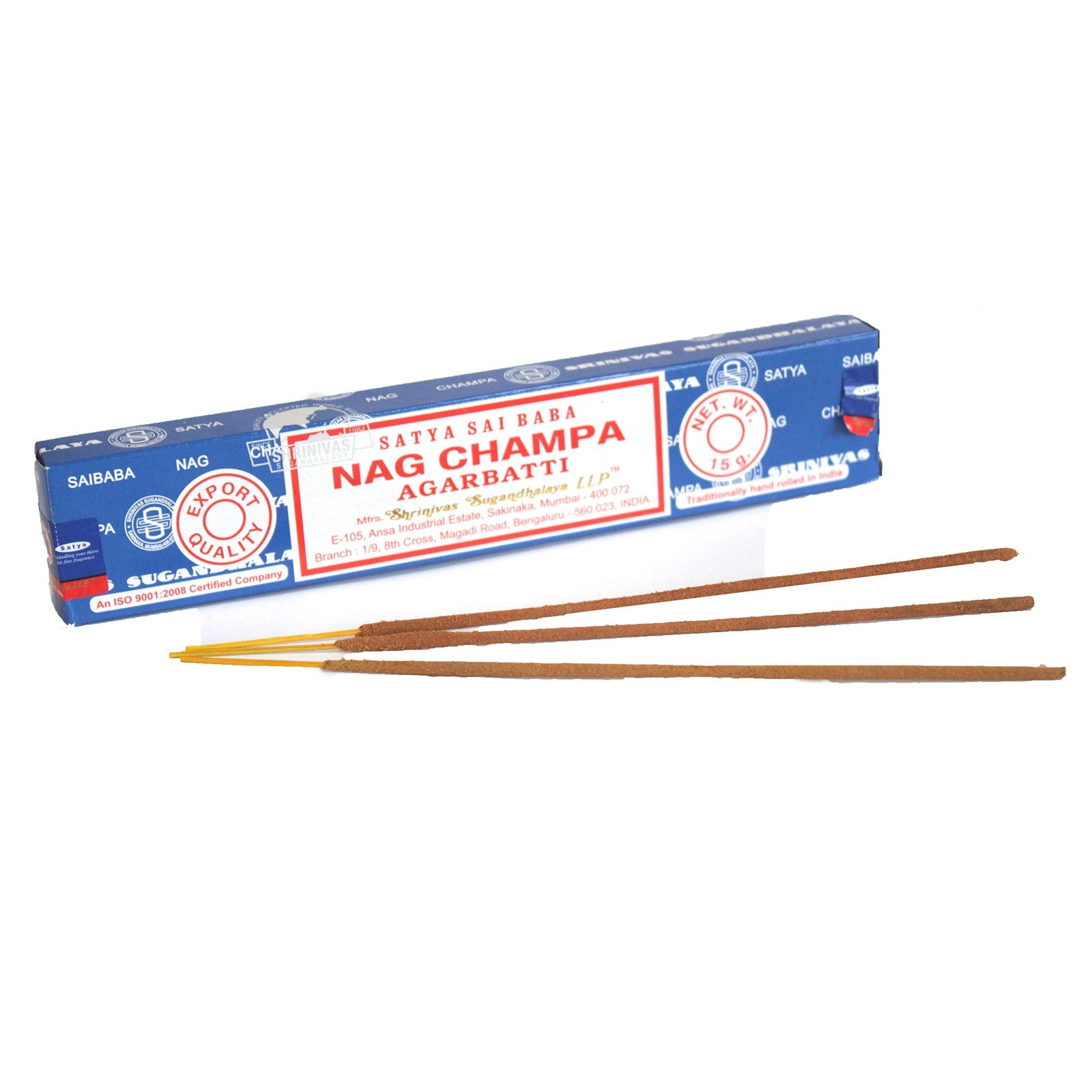 Nag Champa Incense sticks.